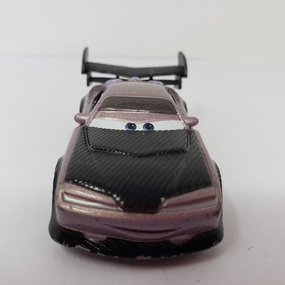 Disney Pixar Cars BOOST Supercharged Diecast Purple Car with Red Rims - Picture 10 of 14